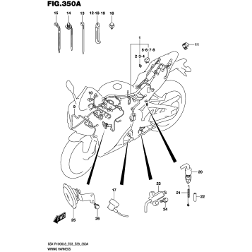 WIRING HARNESS (GSX-R1000L8 E03)