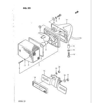 REAR COMBINATION LAMP