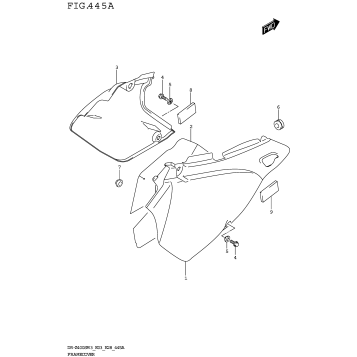 FRAME COVER (DR-Z400SM3 E03)