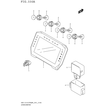 SPEEDOMETER (GSX-S1000TRQM4 E03)