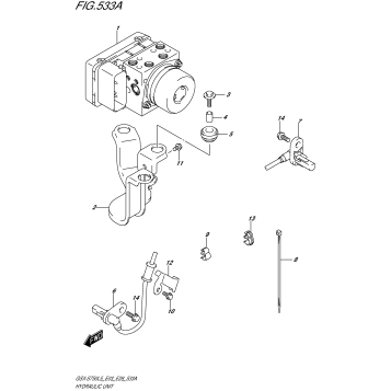 HYDRAULIC UNIT (GSX-S750AL5 E28)