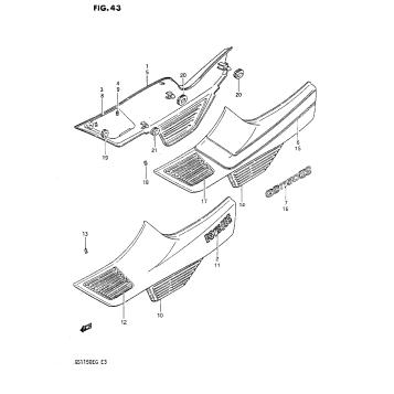 FRAME COVER (GS1150ES3/ESE/ESF)