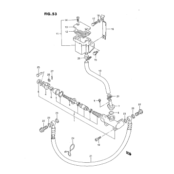 REAR MASTER CYLINDER
