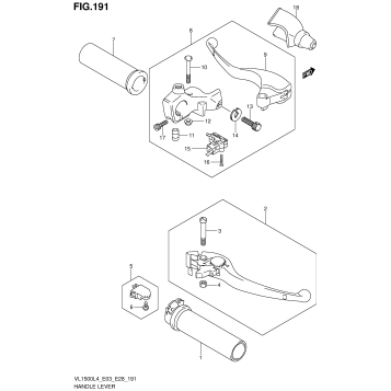 HANDLE LEVER (VL1500L4 E03)