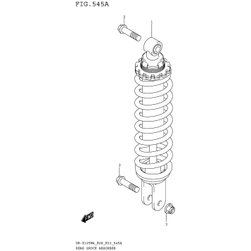 REAR SHOCK ABSORBER (DR-Z125)