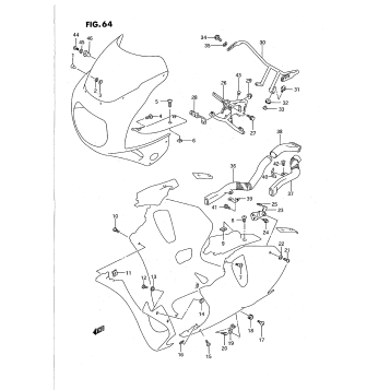 INSTALLATION PARTS (MODEL R/S)