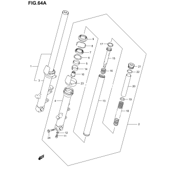 FRONT FORK DAMPER (MODEL K4)