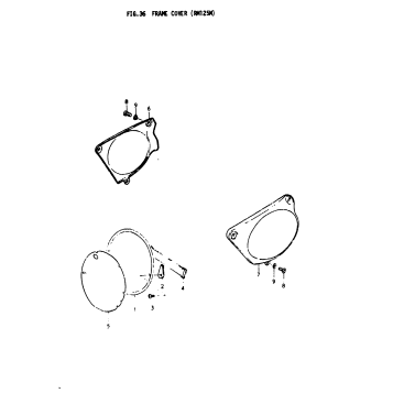 FRAME COVER (RM125M)