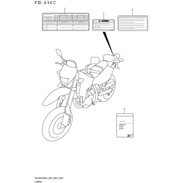 LABEL (DR-Z400S:E03)