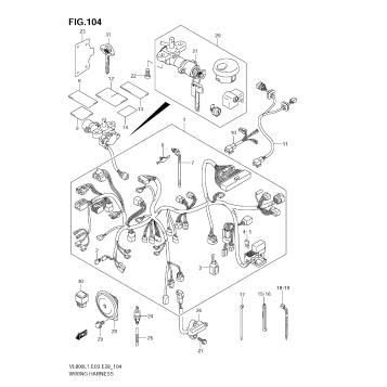 WIRING HARNESS (VL800T E28)