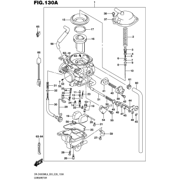 CARBURETOR (DR-Z400SML6 E03)
