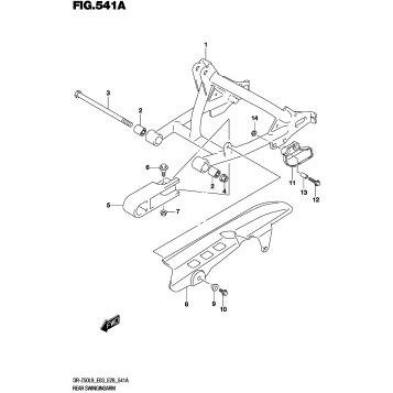 REAR SWINGINGARM