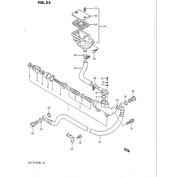 REAR MASTER CYLINDER