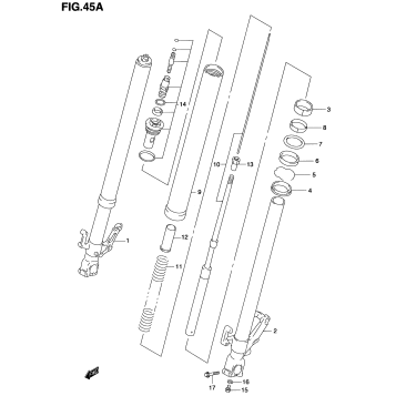 FRONT DAMPER (MODEL W/X/Y/K1)