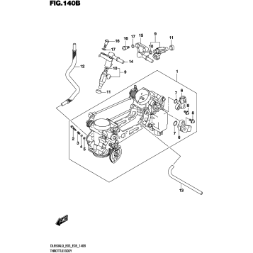 THROTTLE BODY (E03,E28)