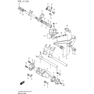 GEAR SHIFTING (DL1050RJ)