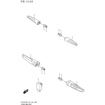 TURNSIGNAL LAMP (GSX800TRQ)