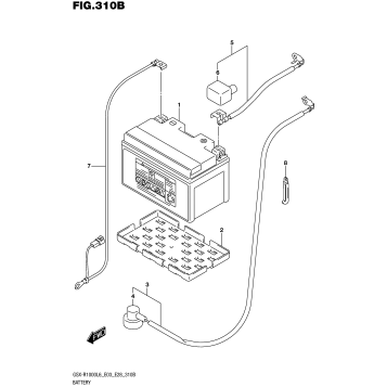 BATTERY (GSX-R1000L6 E28)