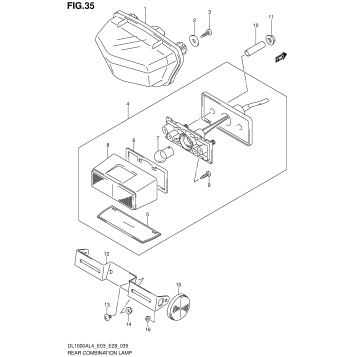 REAR COMBINATION LAMP