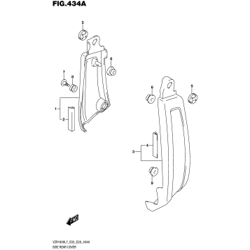 SIDE REAR COVER (VZR1800L7 E28)