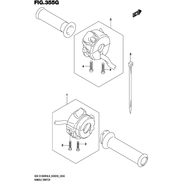 HANDLE SWITCH (GSX-S1000FZAL9 E03)