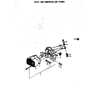 REAR COMBINATION LAMP (TS185K)