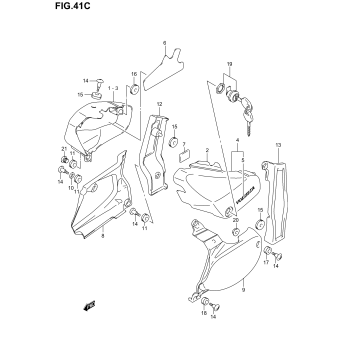 FRAME COVER (MODEL K4)