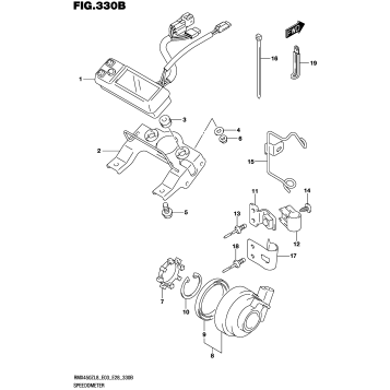 SPEEDOMETER (RMX450ZL8 E28)