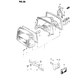 REAR COMBINATION LAMP