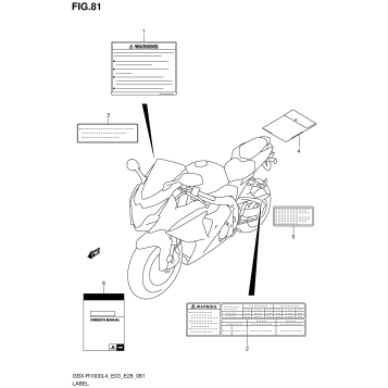 LABEL (GSX-R1000L4 E03)