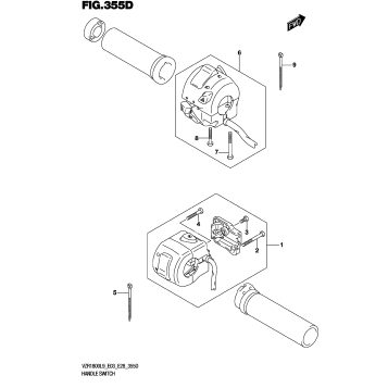 HANDLE SWITCH (VZR1800BZL9 E33)