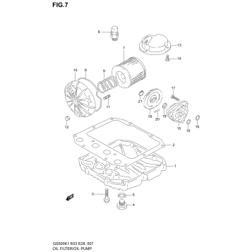 OIL FILTER - OIL PUMP