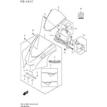 COWLING BODY (GSX-R1000RZA)