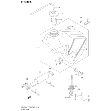 FUEL TANK (MODEL K1)
