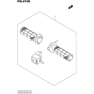 OPTIONAL (GRIP HEATER SET)
