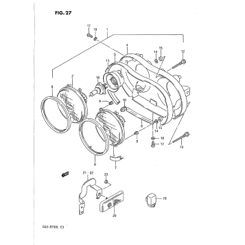 HEADLAMP (MODEL J/K)