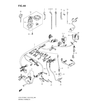 WIRING HARNESS (GSX-R1000L1 E33)