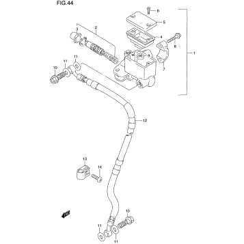 FRONT MASTER CYLINDER