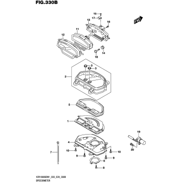 SPEEDOMETER (E03,E33)