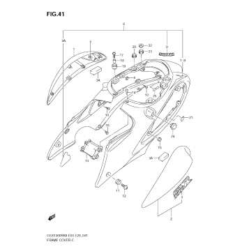 FRAME COVER (MODEL K8)