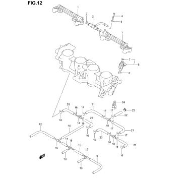 THROTTLE BODY HOSE/JOINT