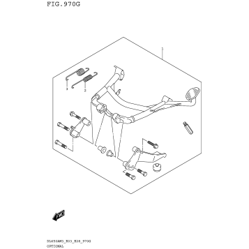 OPTIONAL (CENTER STAND SET)