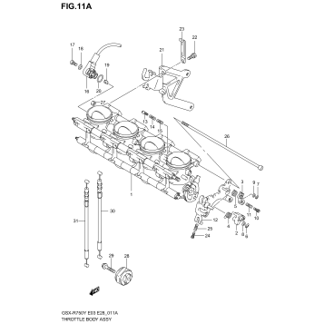 THROTTLE BODY (MODEL K1)