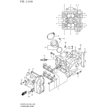 CYLINDER HEAD (FRONT)