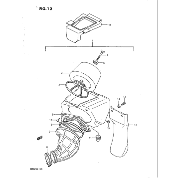 AIR CLEANER (MODEL H/J)