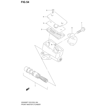 FRONT MASTER CYLINDER
