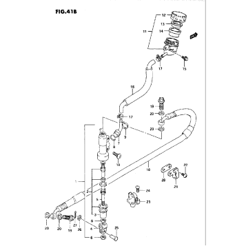 REAR MASTER CYLINDER (MODEL M/N/P/R/S)