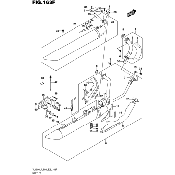 MUFFLER (VL1500TL7 E28)
