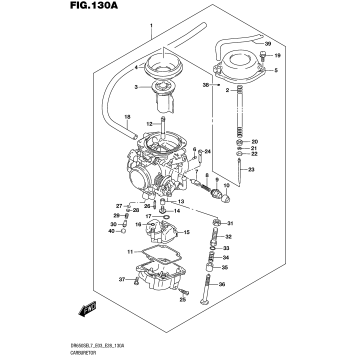 CARBURETOR (DR650SEL7 E03)