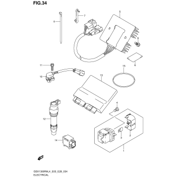 ELECTRICAL (GSX1300RAL4 E03)